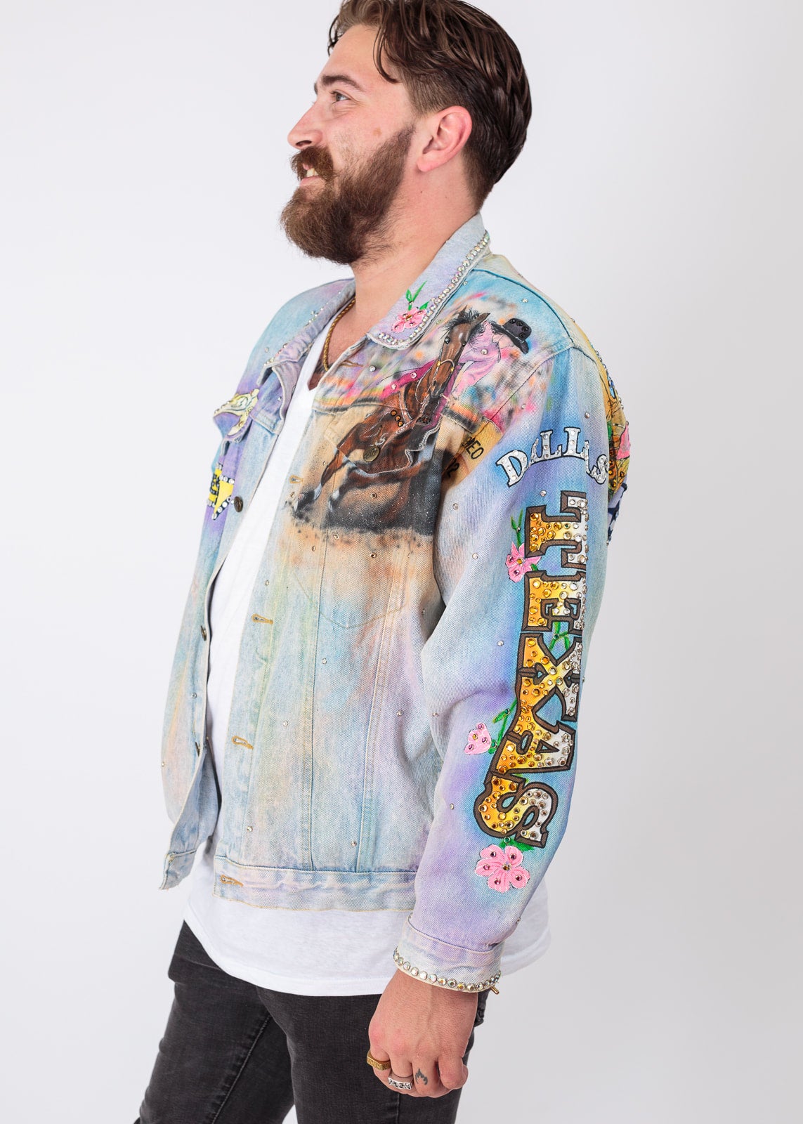 Vintage Tony Alamo Custom Denim Jacket
