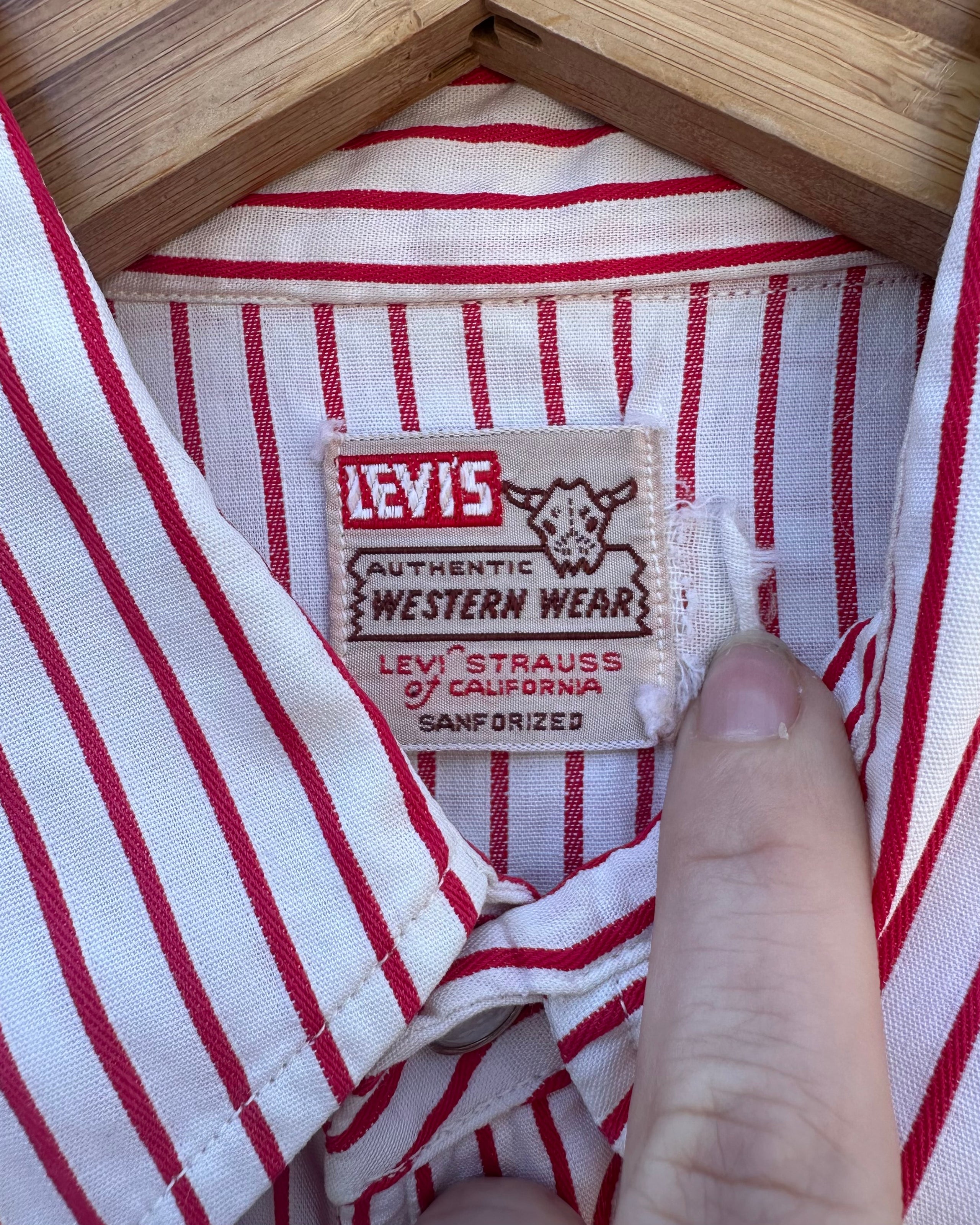Levi's authentic western wear shop